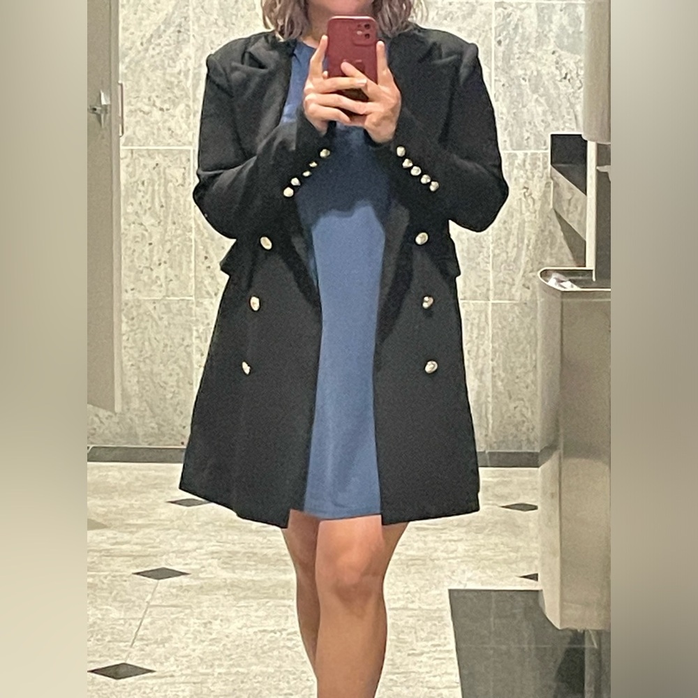 Lulus Captain Double Breasted Coat